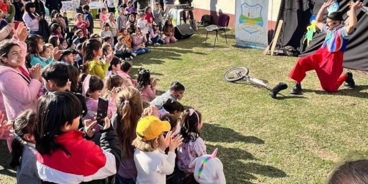 PUEBLO LIEBIG CELEBRÓ EL DIA DE LAS INFANCIAS JUNTO A LAS FAMILIAS.