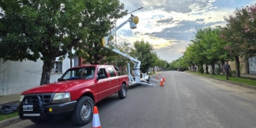 La Municipalidad de Pueblo Liebig continúa trabajando para mejorar el espacio público