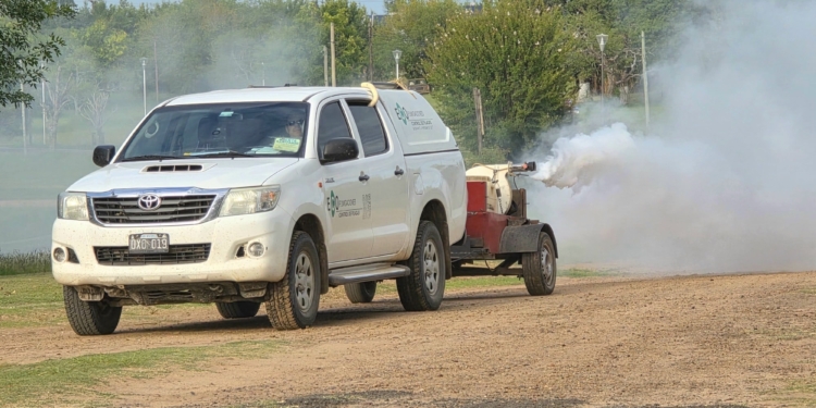 OPERATIVO DE PREVENCIÓN Y CONTROL DE MOSQUITOS EN PUEBLO LIEBIG