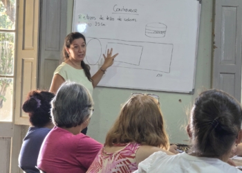 Se realizó la charla informativa de cara al taller municipal  “Confeccion de Artículos Textiles”