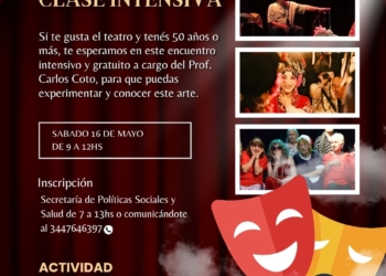 CLASE INTENSIVA DE TEATRO EN PUEBLO LIEBIG