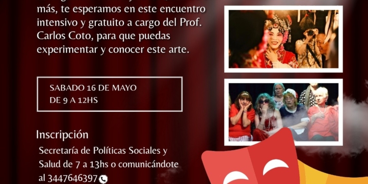 CLASE INTENSIVA DE TEATRO EN PUEBLO LIEBIG