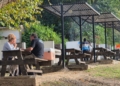 Pueblo Liebig vivió un fin de semana patrio con turismo, naturaleza y espacios públicos con visitantes