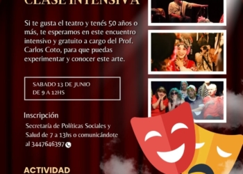 CLASE INTENSIVA DE TEATRO EN PUEBLO LIEBIG