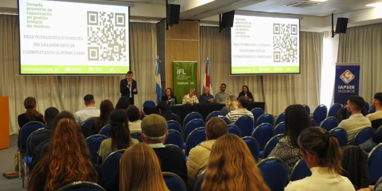 Pueblo Liebig participó en la Jornada Provincial sobre Gestión Integral de Residuos