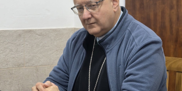 Monseñor Gustavo Zurbriggen visitó Pueblo Liebig