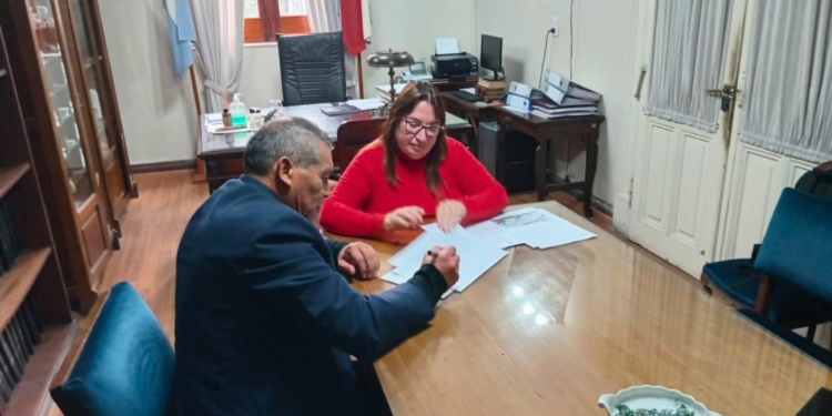 Pueblo Liebig concreta la llegada del Cajero Automático para la comunidad.