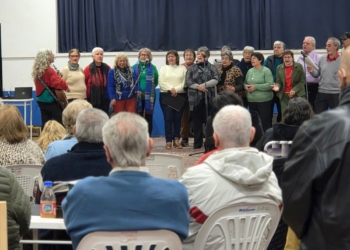 ¡Se vivió una hermosa noche de música y encuentro en Pueblo Liebig!