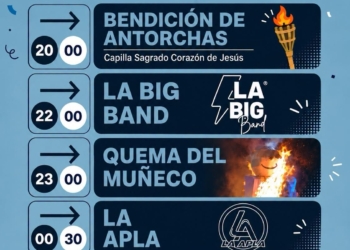 ¡Se viene una nueva fiesta de la primavera y quema del muñeco a Pueblo Liebig!
