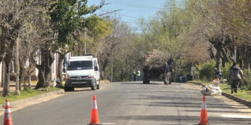 Pueblo Liebig avanza con el Plan de Poda Correctiva