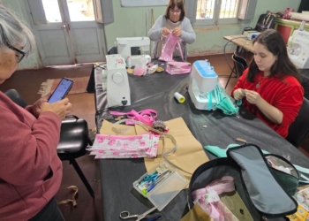 El Taller Municipal de Costura sigue creciendo en Pueblo Liebig
